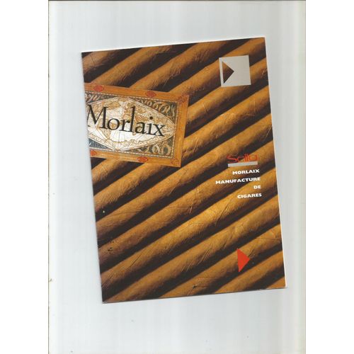 Seita Morlaix Manufacture De Cigares Plaquette Promotionnelle Tabacs Bretagne Finistère Industrie Économie