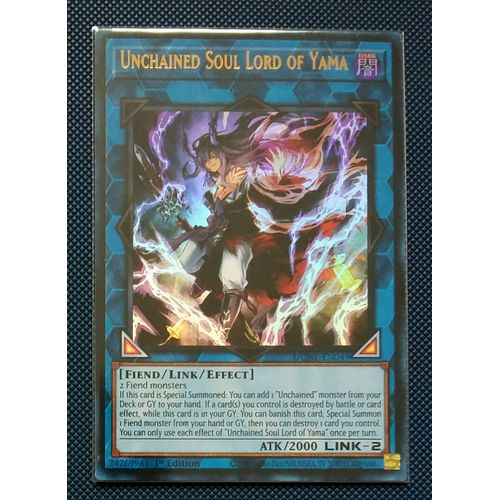 Yu-Gi-Oh ! Lot Cartes Yama Ame Désenchainée (Unchained) - Ultra Rare 1ère Édition
