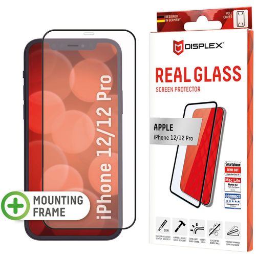 Displex Protection D'écran En Verre Trempé Real Glass Full Cover Iphone 12 (Pro)