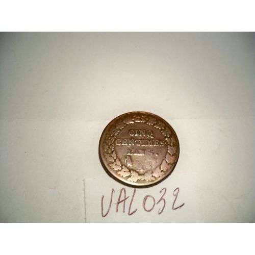 Val032 Piece De 5 Centimes Dupuis An5 A
