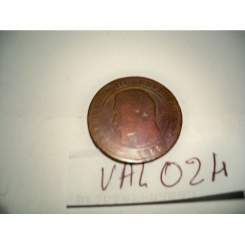 Piece De 10 Centimes Napoleon 3 1855 D Chien