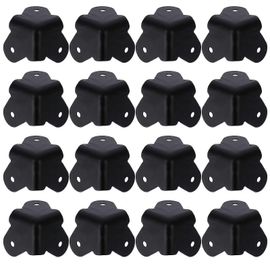 16pcs Haut-Parleur Armoire Protections D'angle Arrondi Métal Protecteur D'angle
