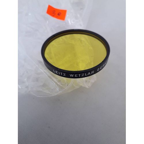 LEICA FILTRE JAUNE SERIE VI LEITZ ref 13013