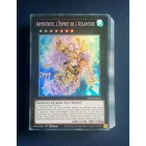 Yu-Gi-Oh ! Lot Cartes Suda - Les Ténèbres Suprêmes - 1ère Édition Fr
