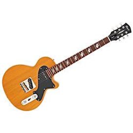 Cort Sunset Tc - Guitare Électrique - Jaune Moutarde Pores Ouverts