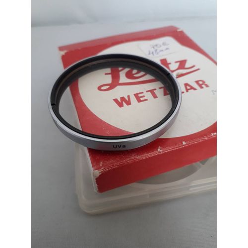 LEICA FILTRE UVa 48mm vis CHROME E48 REF. 13330 LEITZ