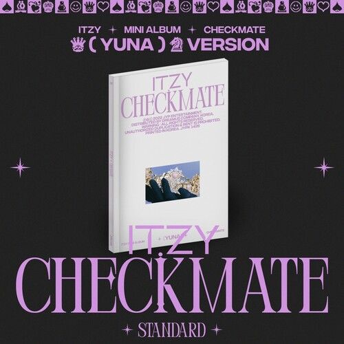 Itzy - Checkmate (Yuna Ver.) [Cd] Postcard, Photo Book, Poster, Stickers