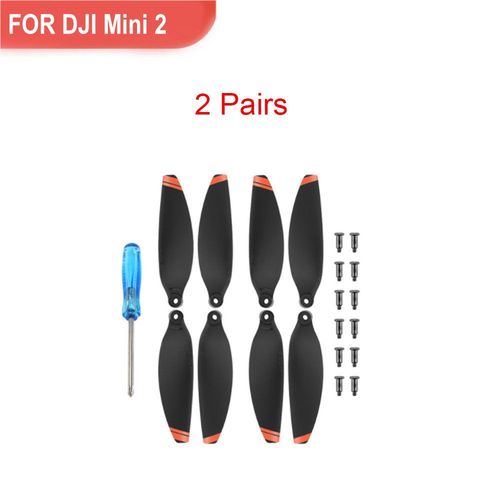 Dji Mini1/2/Se 8726f 4726fm (Set) - Hélice Pour Le Mini 2, Pièces De Rechange, Accessoires Pour Le Drone, Vol Silencieux, Deux Paires D'hélices-Générique