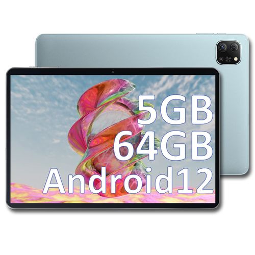OSCAL Pad60 Tablette, Android 12 ,5Go+64Go Bleu