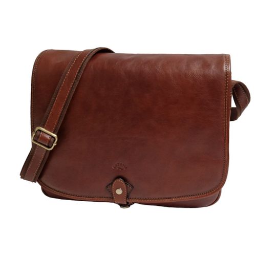 Besace Katana en cuir de Vachette K 32599 - Marron