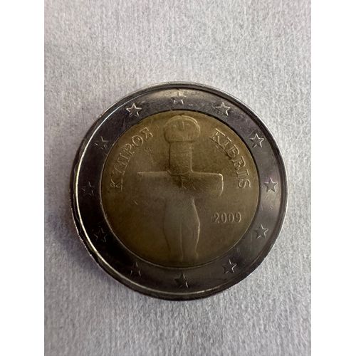 Pièce 2euros Rare Chypre 2009