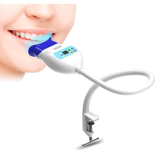 Fauteuil Dentaire, Lavable En Machine De Blanchiment Des Dents À La Lumière Des Dents Blanchissant La Lampe De Blanchiment Des Dents Accélérateur Instrument De Beauté Système De Blanchiment Blanc