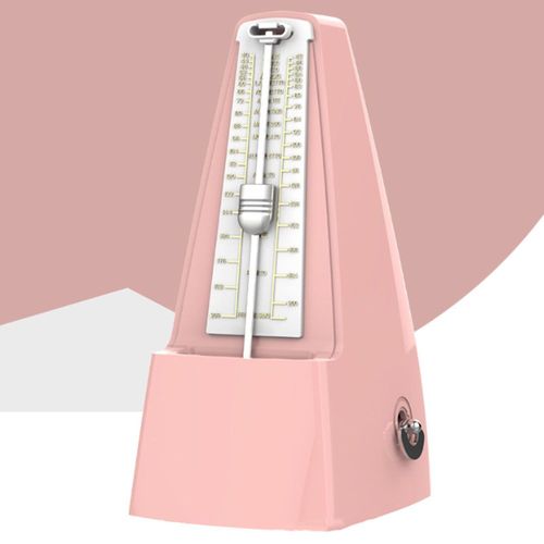 1 Pcs Rose Métronome Mécanique/Sons De Piano Tambour Violon Guitare