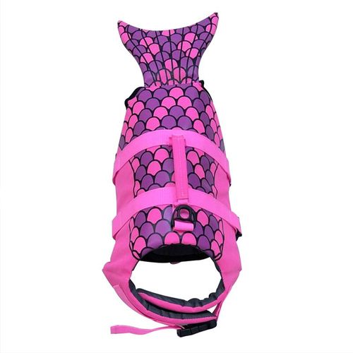 Style Sirène Chien Gilet De Sauvetage Adapté Pour Les Petites Et Moyennes Chiens (M)