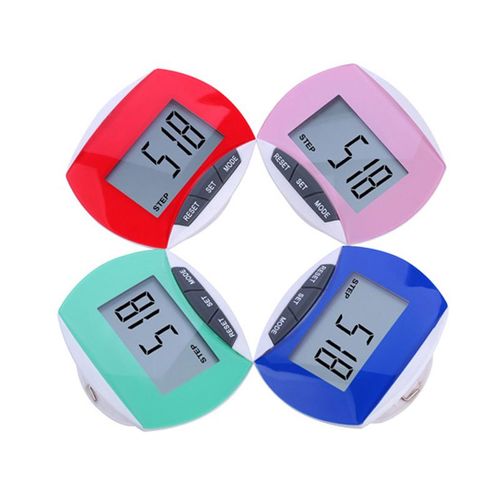 1pcs Multifonctionnel, Podomètre Simple, Podomètre De Marche Portable Sports Podomètre Avec Clip Pour Les Hommes, Les Femmes, Les Enfants, Distance De Pas¿Couleur Aléatoire¿