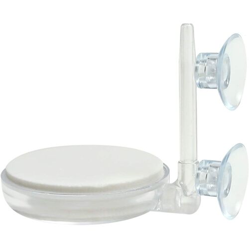 Aquarium Air Stone, Air Diffuser For Aquariums, Bubble Stone Used In Aquariums And Hydroponic Pumps With Control Valve And Suction Cups (60 Mm)
