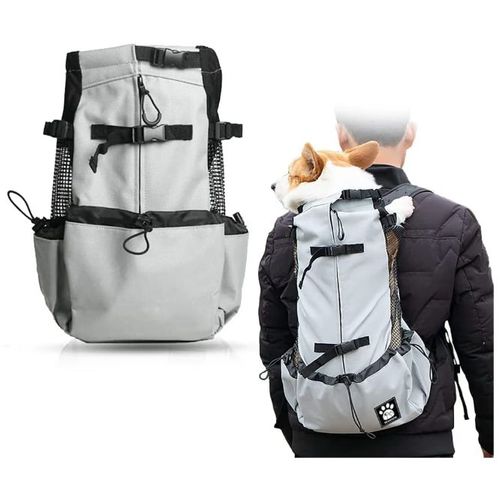 Chien Transporteur Sac À Dos, Sac À Dos Avec Doublure Imperméable À L'eau, Petit Sac De Voyage Pour La Randonnée, La Marche, Le Vélo¿L¿