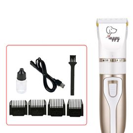 Chien De Rasoir, Les Poils D'animaux Tondeuse Électrique Tondeuse À Cheveux Set Tondeuse Avec Accessoires Or De Champagne