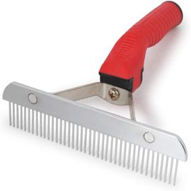 Jgd-Toilettage De Chien De Compagnie Extra Large Râteau Peigne Outil De Démêlage Beauté Peigne Pour Les Chiens De Taille Moyenne Berger Allemand Golden Retriever Husky