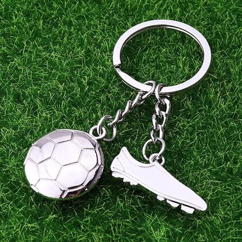 Porte-Clés Chaussure Et Ballon De Football