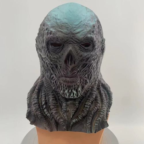 Des Choses Étranges 4 Vecna Vecna Latex Masque Harnais Masque D'halloween Horreur Des Accessoires (Style 3)