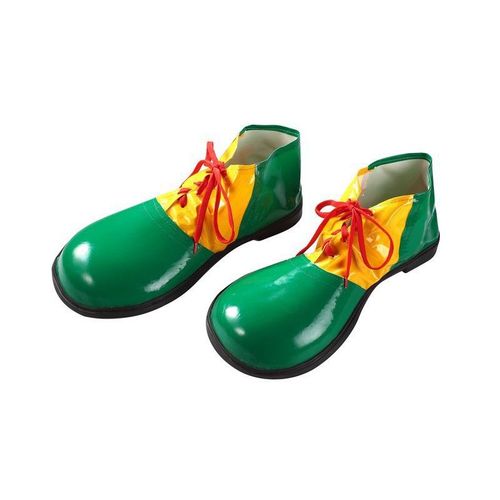 Costumes Pour Adultes Chaussures De Clown Adulte Taille, Multi-Couleur, Taille Unique, Vert