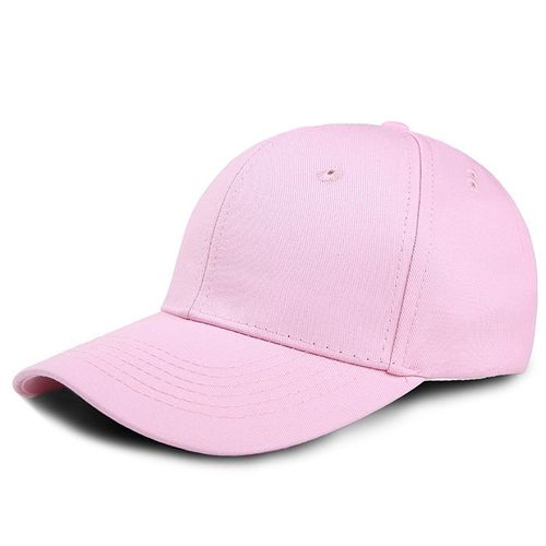 Mens Womens Casquette De Baseball De Coton Rose Réglable En Couleur Unie Unisexe Taille Unique Chapeau De Soleil