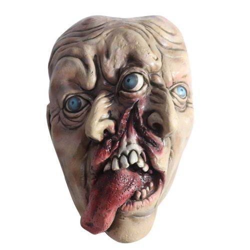 Masque D'halloween Effrayant Monstre Walking Dead Zombie Effrayant Masque D'halloween Pleine De Latex De Partie De Costume De Cosplay Prop Adulte, Halloween Masque D'horreur Hallowee