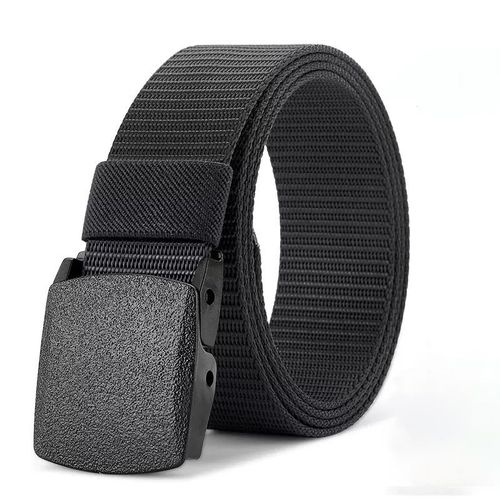 Mixte En Nylon De Ceinture Militaires Extérieures De La Ceinture Réglable, Boucle En Plastique Sangle De Coton