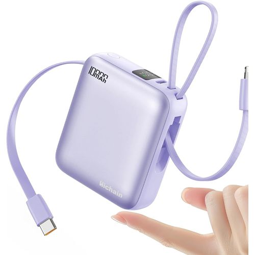 Power Bank 22,5 W Power Bank Iphone 10 000 Mah Haute Vitesse Avec Affichage Numérique Double Port Compatible Avec Iphone 16/15/14/13, Samsung, Ipad