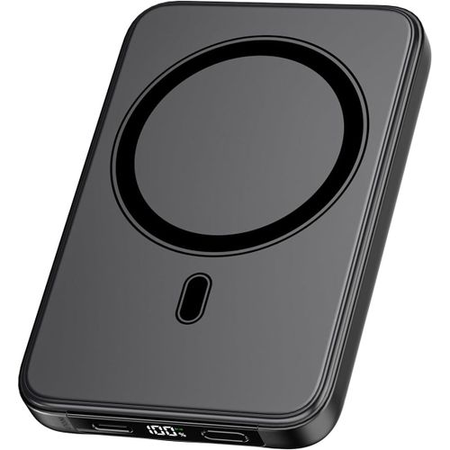 Magnetic External Battery 10000mah, 20w Fast Charging For Magnet Powerbank Wireless Portable Charger Con Led Compatible With Iphone 16 15 14 13 12 Series Item 200g