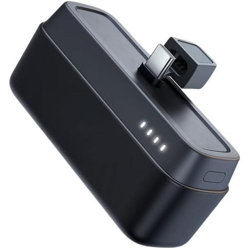 Mini 20w Pd Fast Charging Usb-C Power Bank 5000mah Extra Battery Pack Pour Iphone 15/15pro/15 Plus Samsung S23,S22/Note/Huawei/Lg,Usb-C Phones