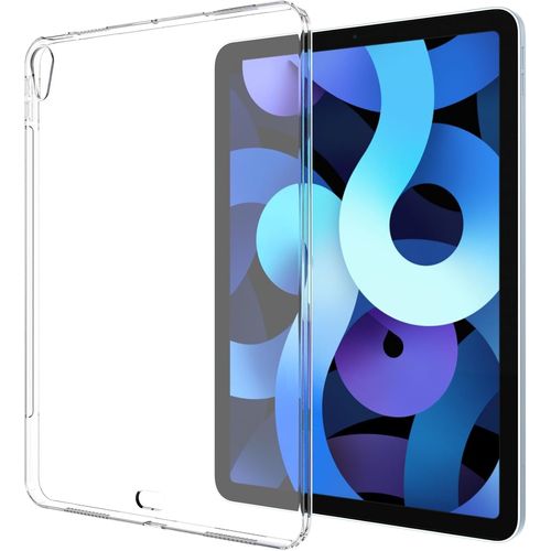 LORANKA-Coque Transparente pour iPad Air 11"" M3/M2(2025/2024) (6 Génération), Fine Légère en Silicone TPU Souple Absorption des Chocs Coque de Protection pour iPad Air 11