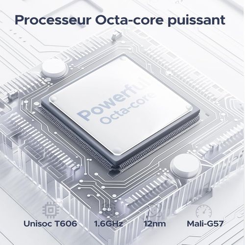 U11 Tablette Android 15,11 Pouces 90 Hz,16Gb Ram+128Gb Rom(2Tb Tf),Octa-Core Tablette Tactile,8580Mah,Corps Métallique Ultra-Mince 7,9 Mm,Caméra 13Mp,Support Face Id/5G Wifi