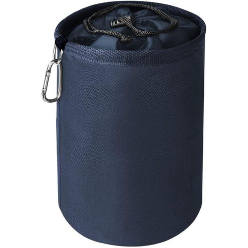 TIANYI-Sac Pince a Linge,Portable Panier Pince à Linge avec Crochet Jusqu'à 200 Pinces à Linge Suspendre avec Mousqueton et Cordon,pour Epingles à Linge,Jouets,Petits Objets (Bleu Marine)