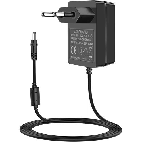 CMWX-15W Adaptateur pour Alexa Echo Dot Chargeur d'alimentation pour Echo Dot 3ème 4ème 5ème génération, Echo Dot avec Horloge, Echo Show 5 1ère 2ème génération, Echo Spot, Fire TV Cube.