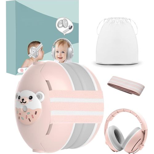 MDY-Casque Anti Bruit Bébé 2 en 1 Casque
