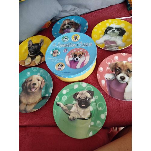 Coffret De 6 Assiettes À Dessert