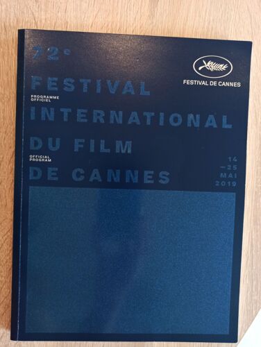 Programme Officiel Du 72ème Festival De Cannes (2019)