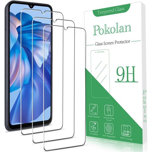 Kal-Lot De 3 Verre Trempé Pour Xiaomi Redmi 12c, 10c, Film Protection Écran Anti Empreinte, Anti Rayures, Sans Bulles, Dureté 9h, Hd Vitre Protecteur