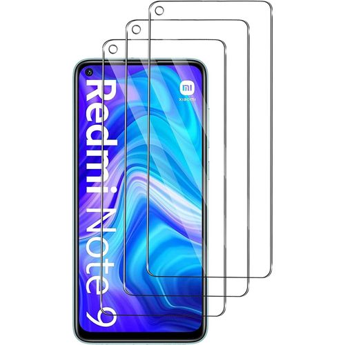 Kal-Lot De 3¿, Verre Trempé Pour Xiaomi Redmi Note 9, Film Protection Écran -Anti Rayures -Sans Bulles D'air -Ultra Résistant (Hd Ultra Transparent) Dureté 9h Glass
