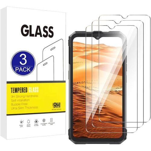 KAL-[3 Pièces] Compatible Avec Le Protecteur D'Écran Cubot Kingkong Ax,Film De Protection 2.5D[Dureté 9H,Incassable] Film En Verre Trempé