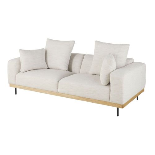 Canapé Professionnel 3/4 Places En Polyester Recyclé Beige Sable