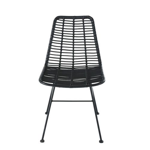 Chaise De Jardin Professionnelle En Résine Noire