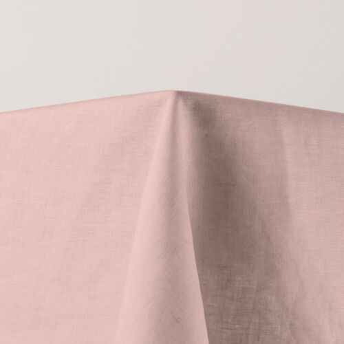 Nappe Rectangulaire En Lin Rose 170x320 Cm