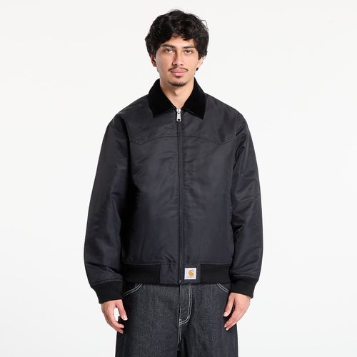 Veste Carhartt Wip Santa Fe Alumni Jacket Unisex Black/ Scarlet M
