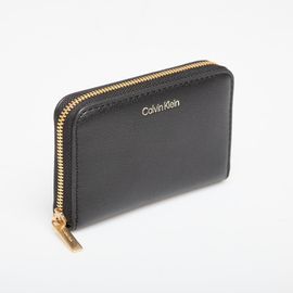Calvin Klein Foil Logo Medium Zip Around Black Universal