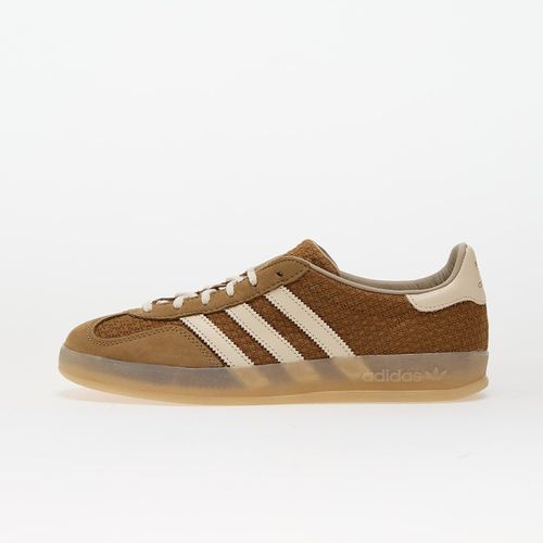 Chaussures Baskets Adidas Gazelle Indoor Brndes/ Wonder White/ Magic Beige Eur