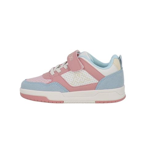 Chaussures Scratch Kappa Logo Manis Ev Kid Blanc