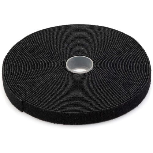 Hamiltion-Bande Auto-Agrippante En Rouleau, Gestion Des Câbles En Cuivre Ou En Fibre Optique, Découpable, Largeur 15 Mm, Longueur 10 M, Noir